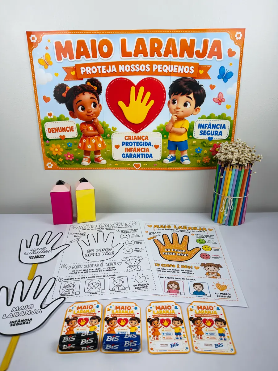 Capa de Kit Maio Laranja
