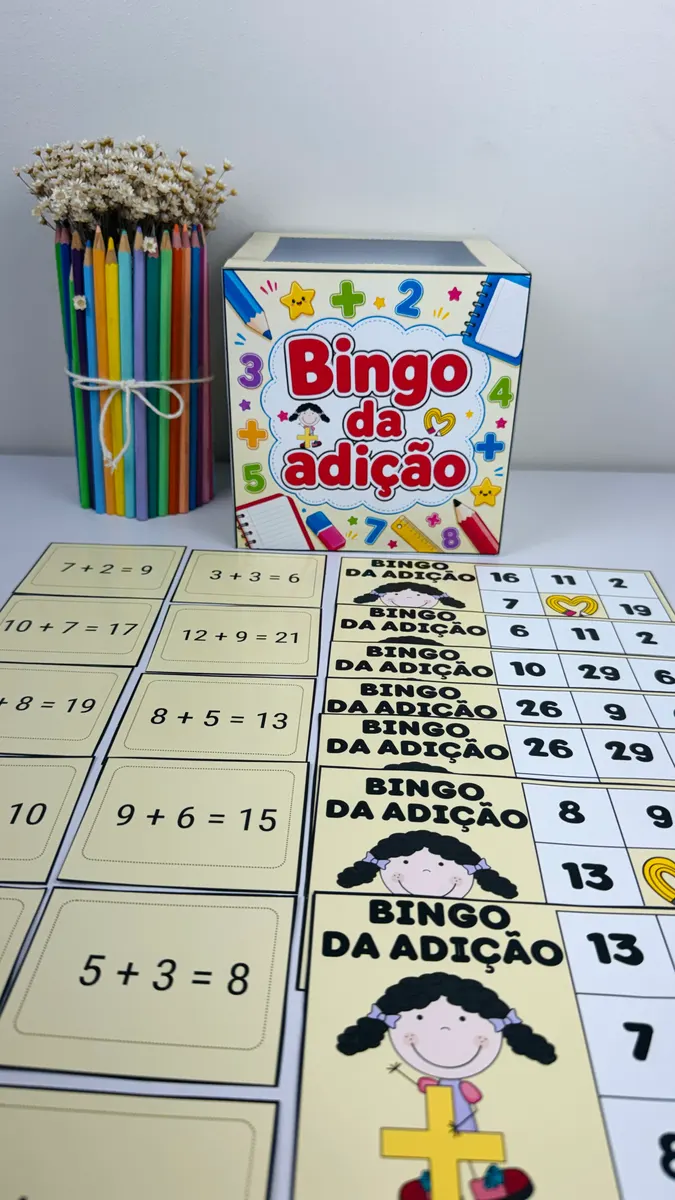 Imagem de Bingo da Adição