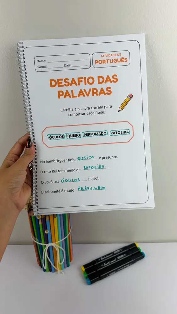 Página de prévia 2 de Desafio das Palavras