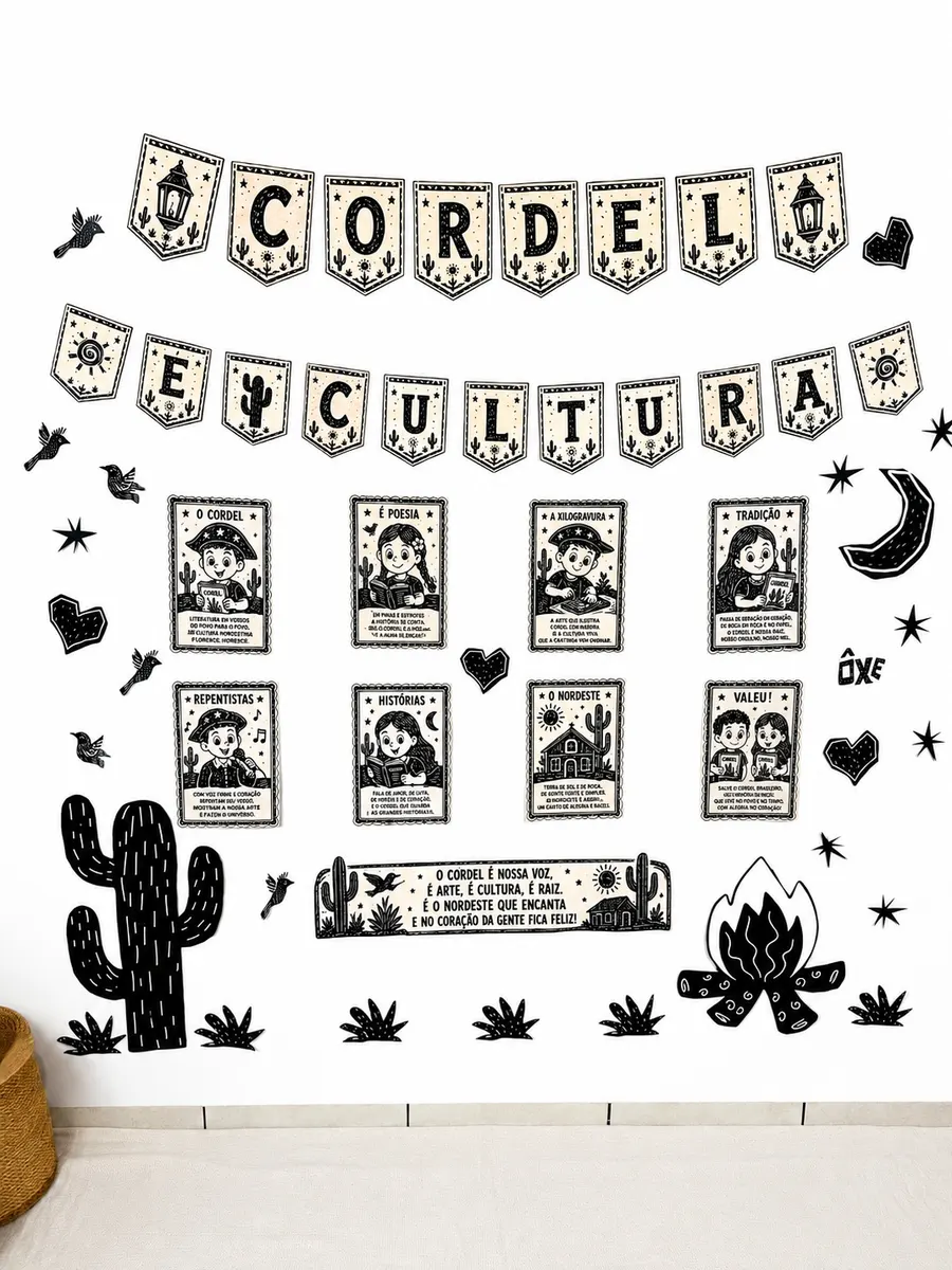 Imagem de Painel Cordel e Cultura
