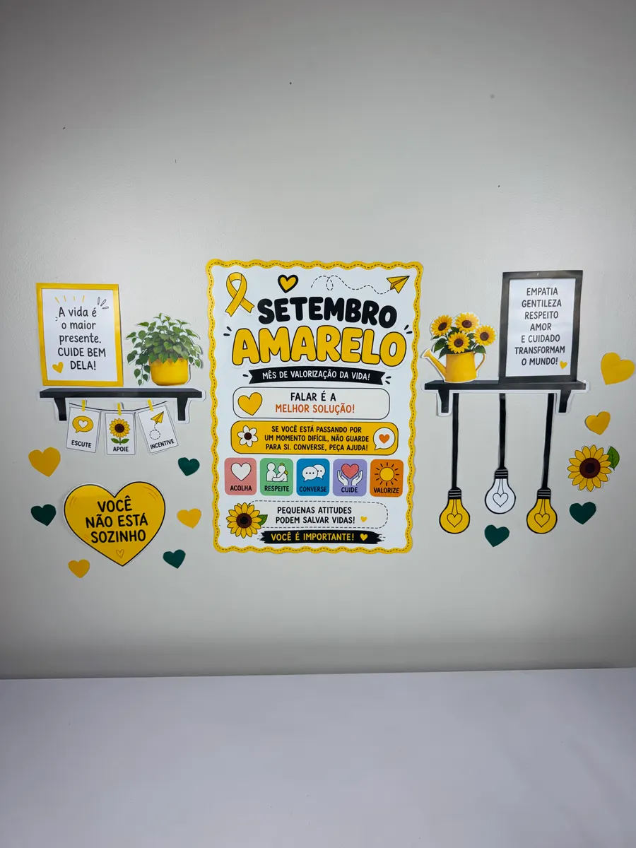 Imagem de Painel Setembro Amarelo
