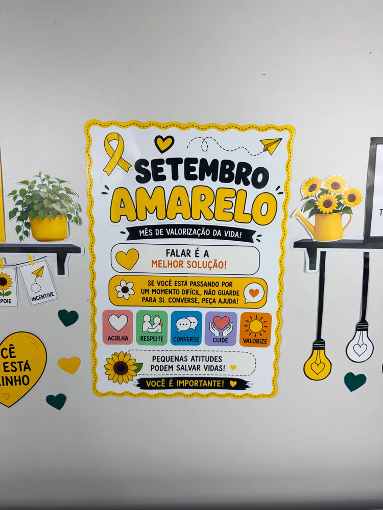 Página de prévia 1 de Painel Setembro Amarelo