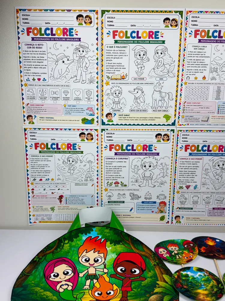 Página de prévia 2 de Sacola de História: Folclore Brasileiro
