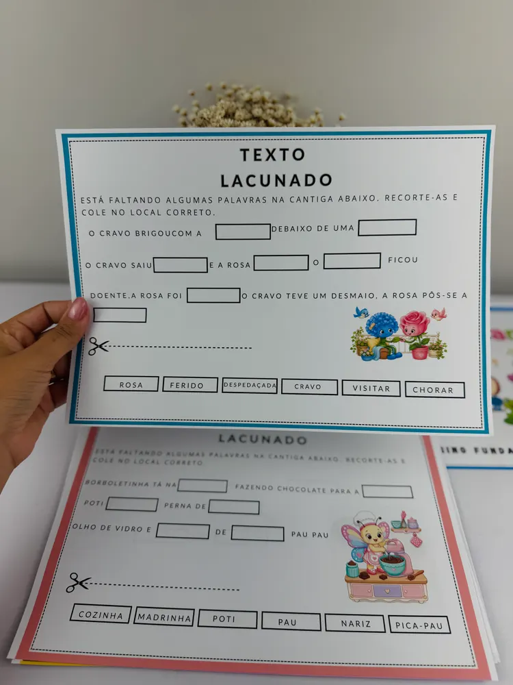 Página de prévia 2 de Textos Lacunados com Cantigas
